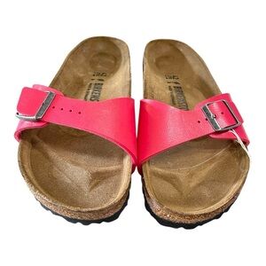 Birkenstock Madrid BS Sandals Graceful Raspberry Size 11 Narrow Fit (EU 42)